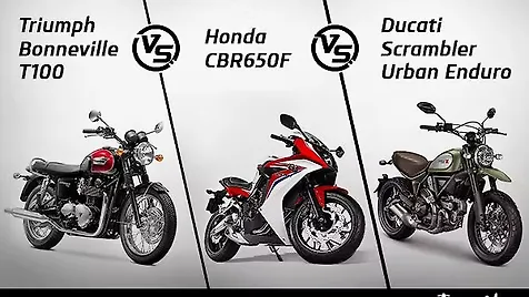 Honda CBR650F Front three-quarter Honda CBR650F Front three-quarter