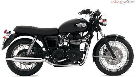 Triumph Bonneville Side