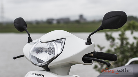 honda aviator headlight visor